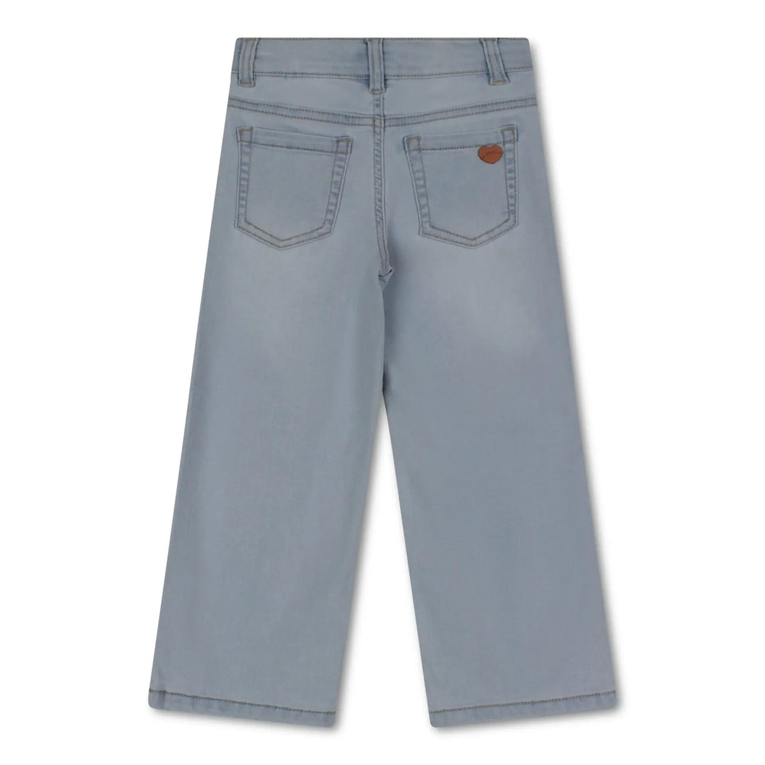 jeans bleu pâle jambe droit WRTK mlle et Coco
