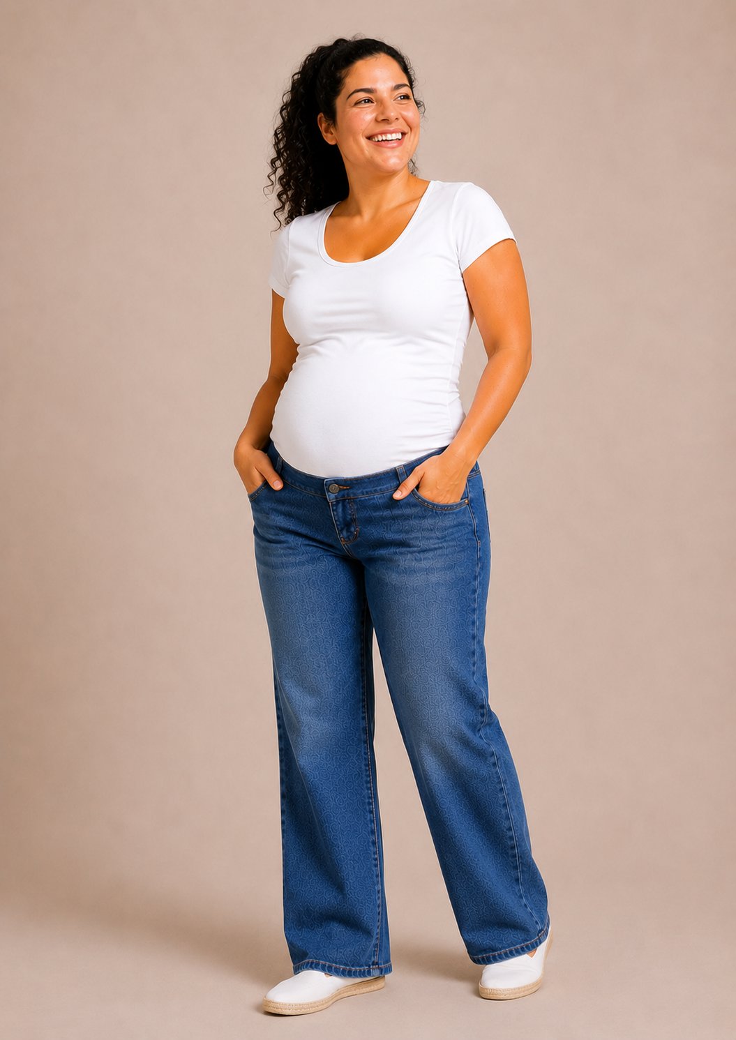 jeans maternité bloom foncer Mlle et Coco Jeanne