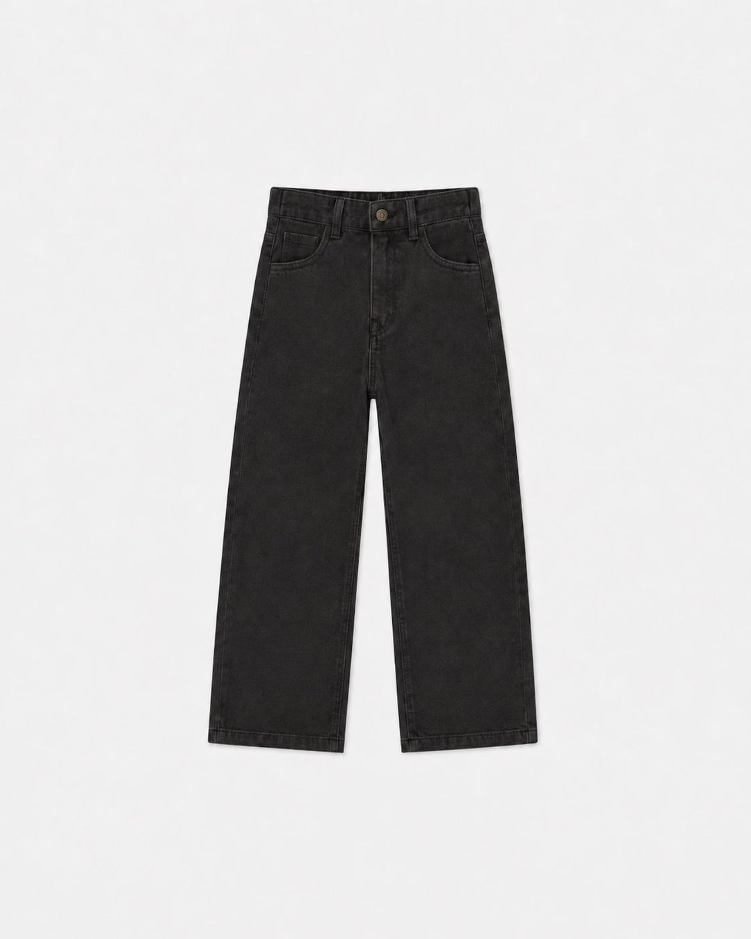 Jeans taille élastique Noir Rylee + Cru |Mlle et Coco