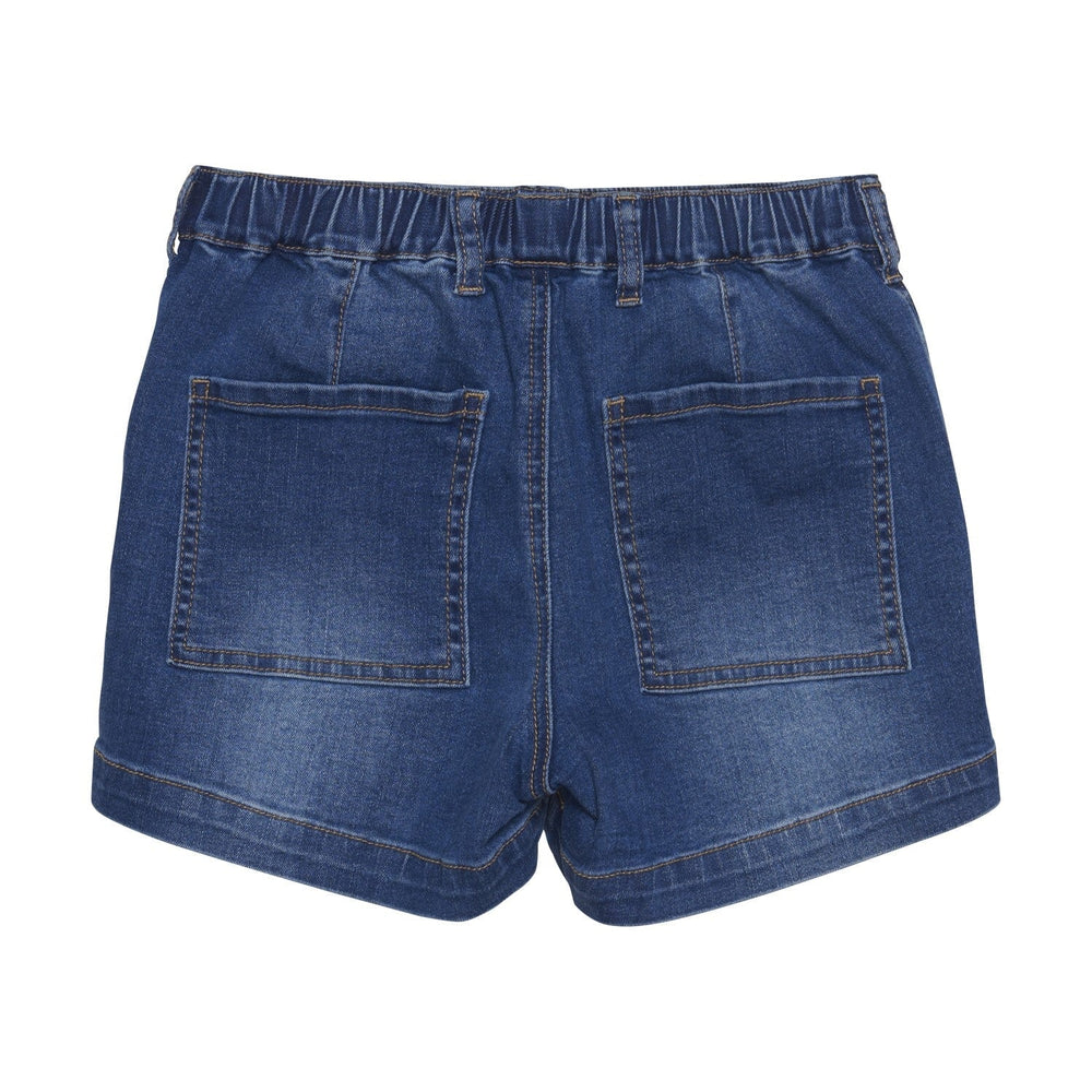 Short - Denim bleu légèrement délavé - Creamie Échantillon de vêtement Creamie 