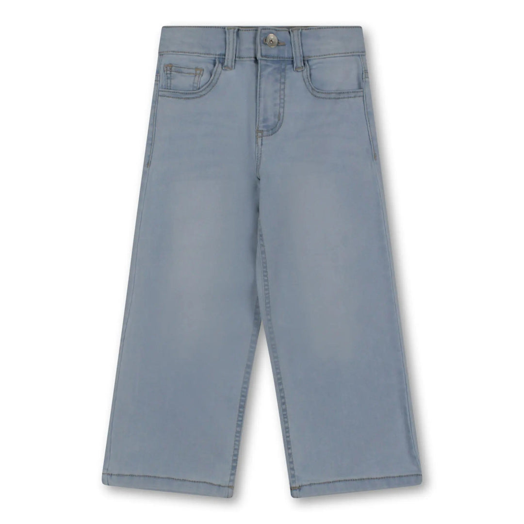jeans bleu pâle jambe droit WRTK mlle et Coco