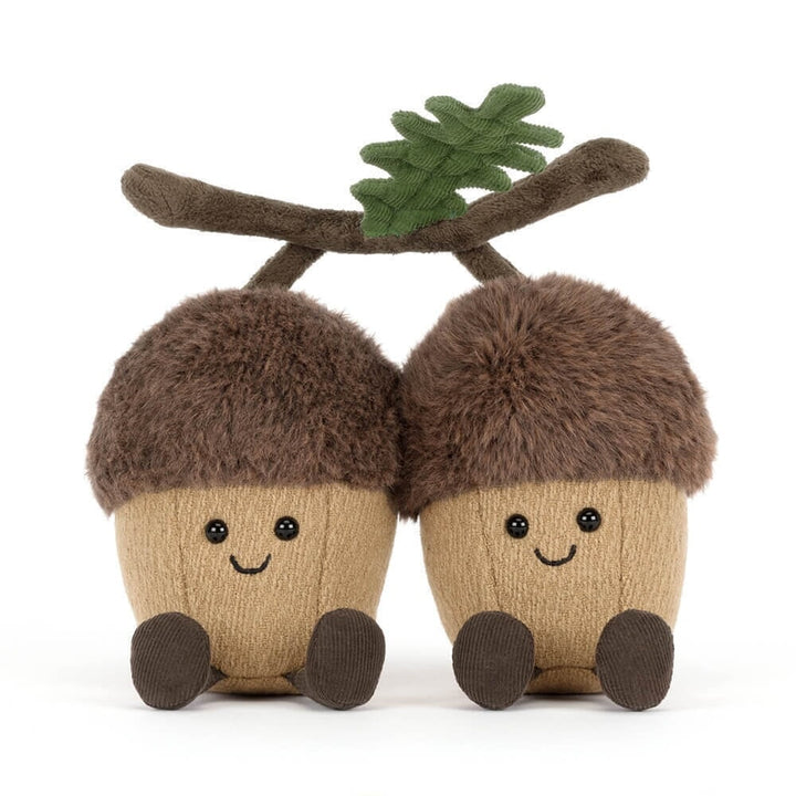 Peluche glands Ort et Tum Jellycat Mlle et Coco
