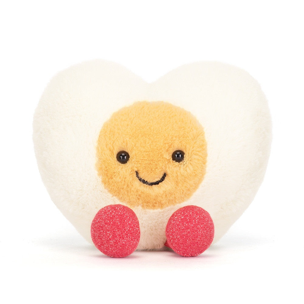 Peluche oeuf en forme de coeur Jellycat Mlle et Coco