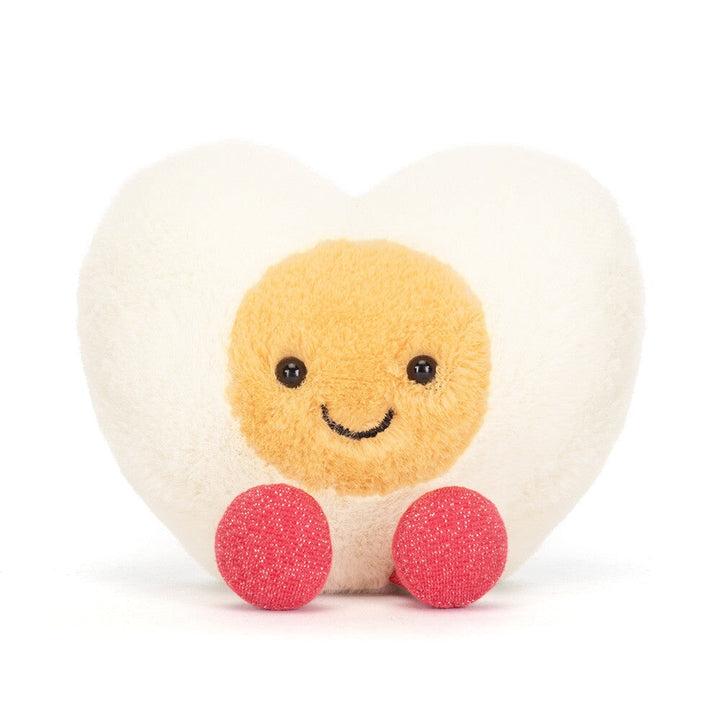 Peluche oeuf en forme de coeur Jellycat Mlle et Coco