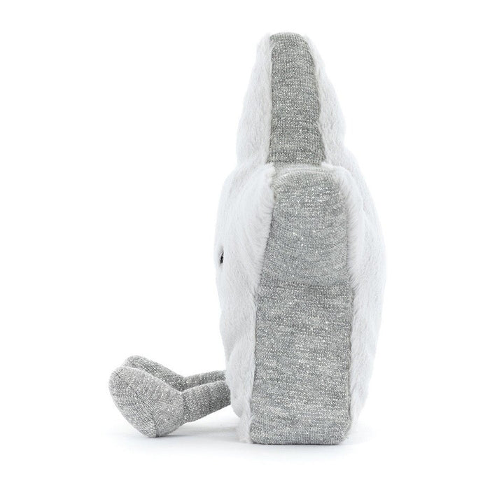 Petite Peluche de noel étoile argentée Jellycat Mlle et Coco