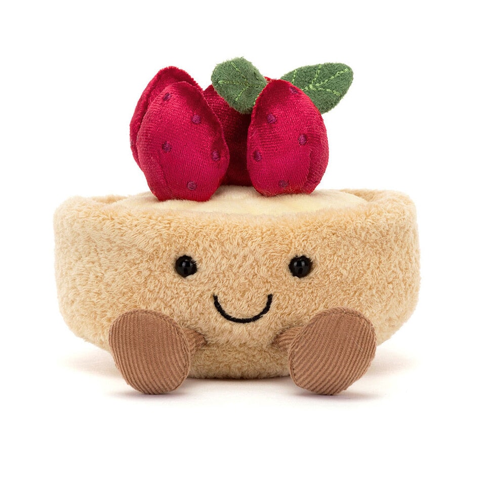 Peluche Tarte aux fraises fleurette Jellycat Mlle et Coco