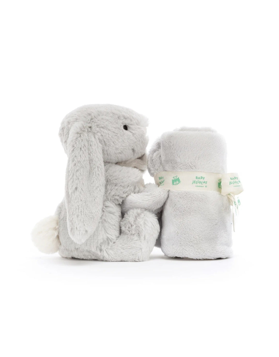 Toutou doudou peluche lapin gris Jellycat Mlle et Coco