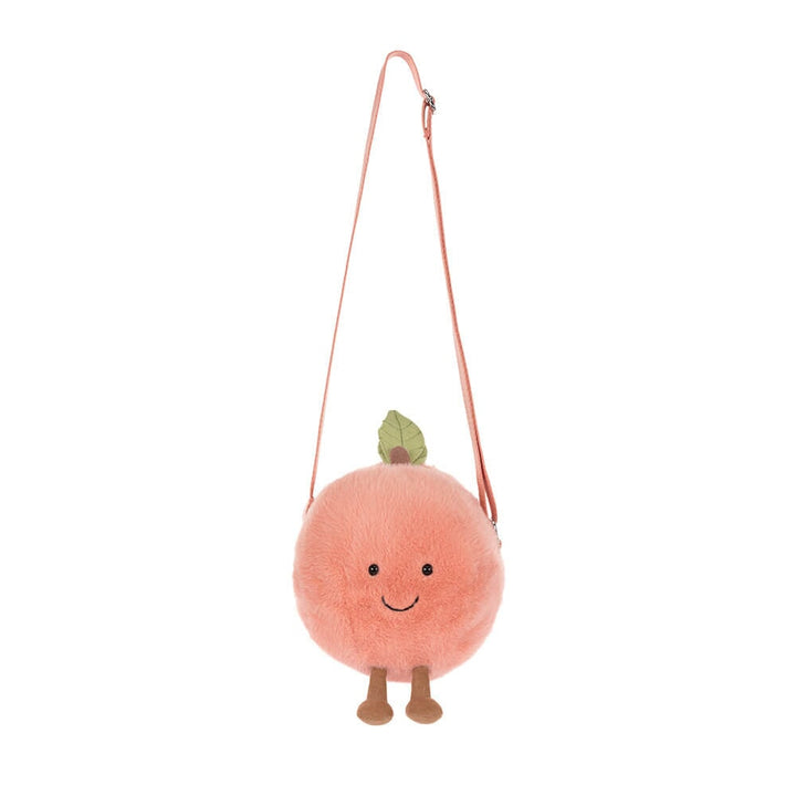 Sac en bandouillère peluche pêche Jellycat Mlle et Coco