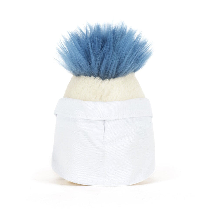 Peluche oeuf dur en tenue de scientifique espace Jellycat Mlle et Coco