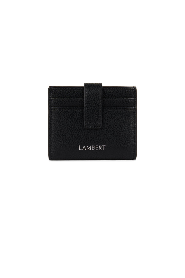 porte-cartes Lambert Jennie noir cuir vegan Mlle et Coco