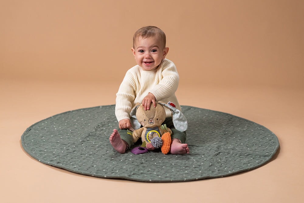 lapin interactif jenny éveil sensoriel jouet bébé activité