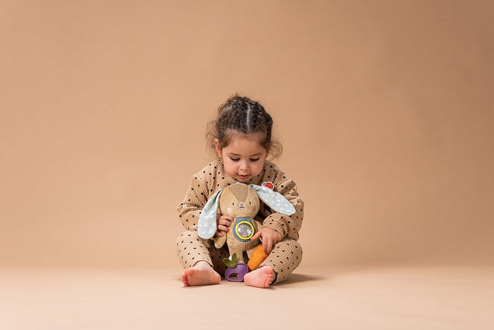 lapin interactif jenny éveil sensoriel jouet bébé activité