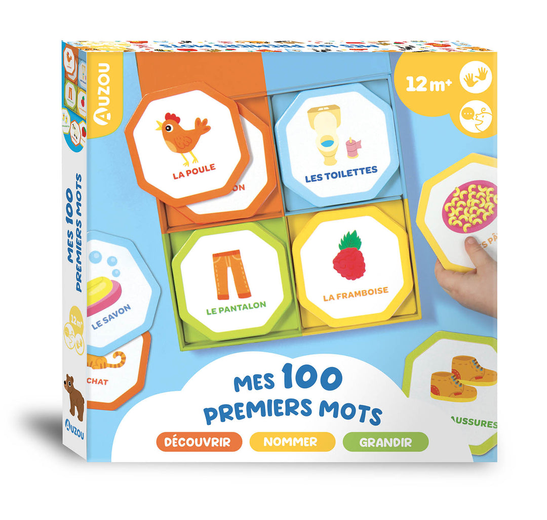 Jeu éducatif - Mes 100 premiers mots - Auzou Éditions