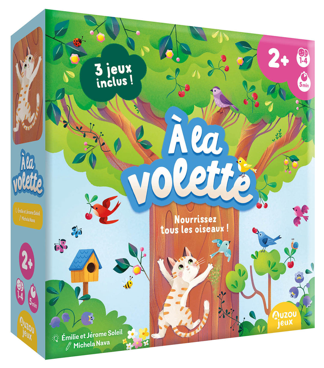 Jeu de société À la volette Auzou Éditions Mlle et Coco