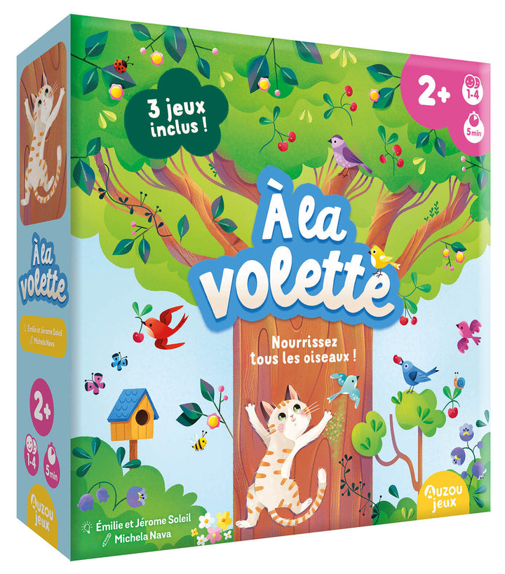 Jeu de société À la volette Auzou Éditions Mlle et Coco