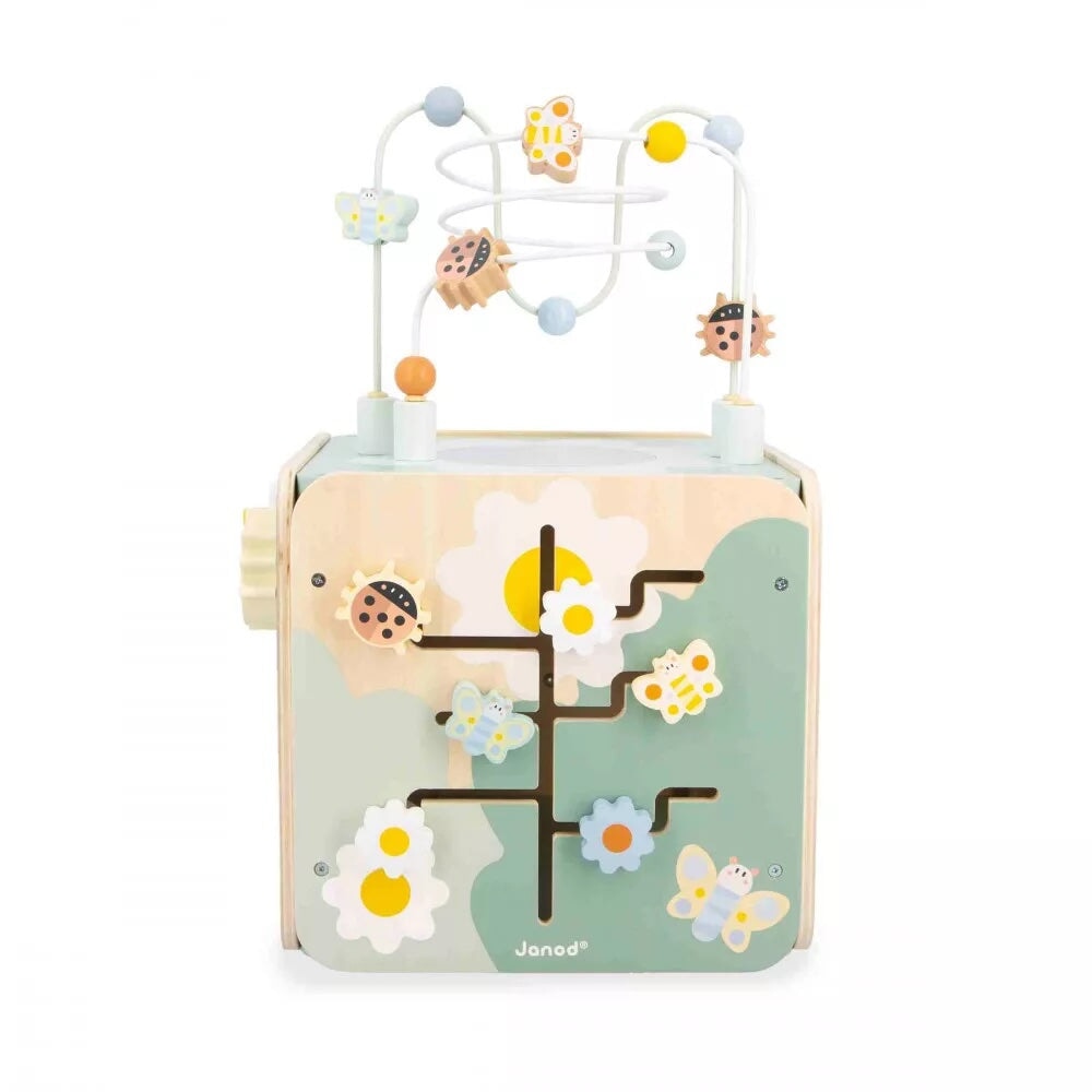Janod maxi-cube activité je enfant Mlle et Coco