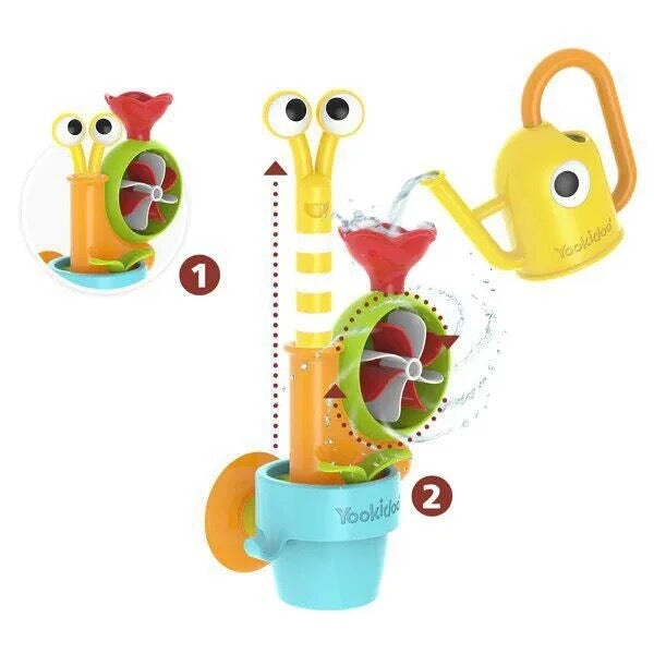 jeu de bain yookidoo enfant pop-up water snail