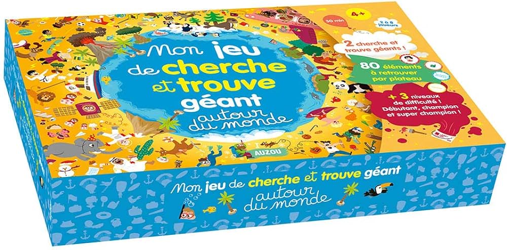 mon jeu cherche et trouve géant autour du monde auzou