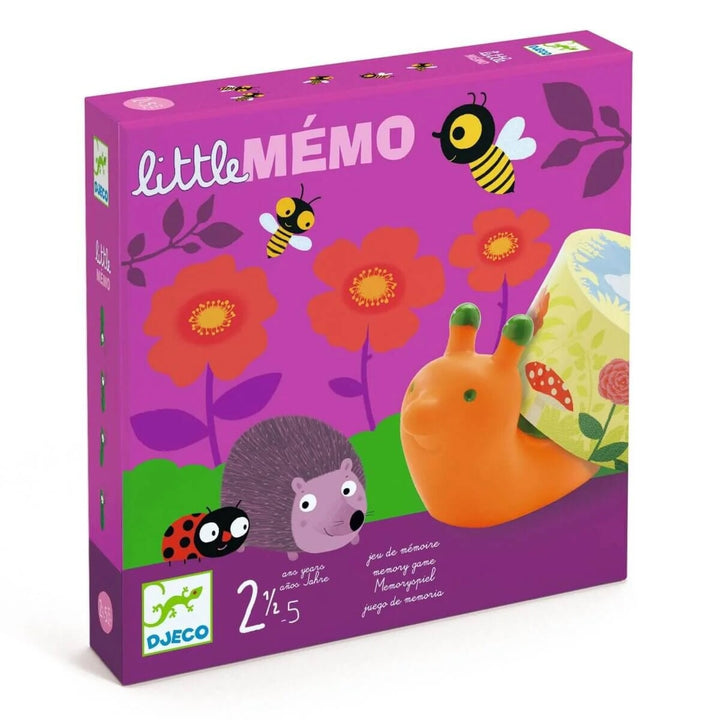 Jeu de plateau Little mémo Djeco Mlle et Coco