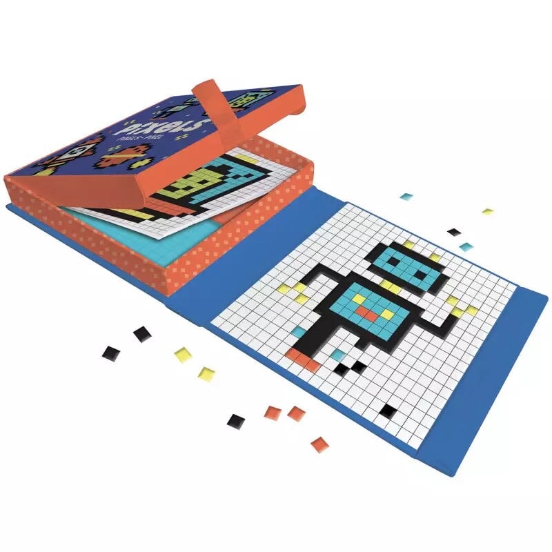 jeu magnétique pixels activité aimanté jeu enfant auzou
