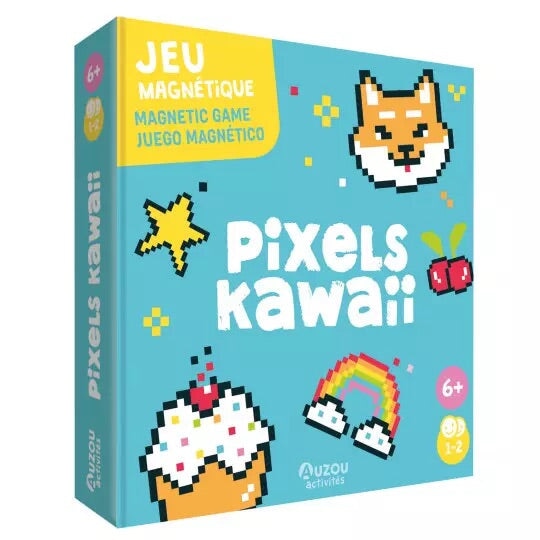 Jeu de pixels sous le thème kawaii de Auzou, par Mlle & Coco