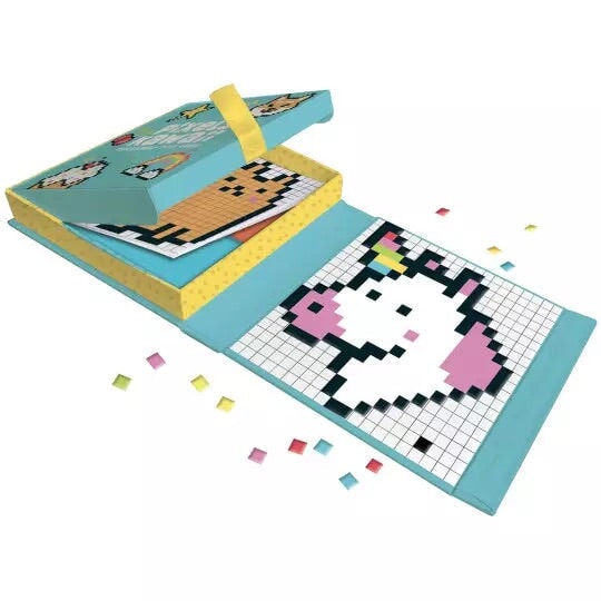 Jeu de pixels sous le thème kawaii de Auzou, par Mlle &amp; Coco