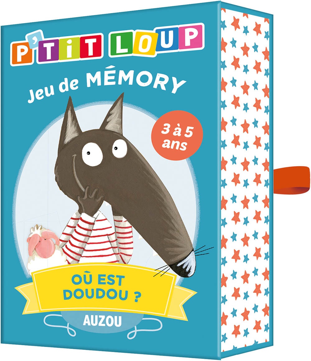 jeu de mémoire Mémory P'tit Loup Auzou Mlle Coco