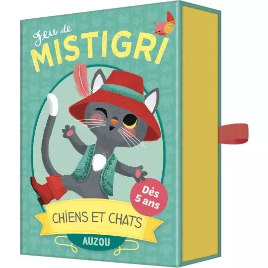 jeu de Mistigri chiens et chats auzou mémoire observation