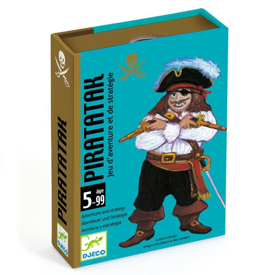 Jeu de cartes et de stratégies Piratatak Djeco Mlle et Coco