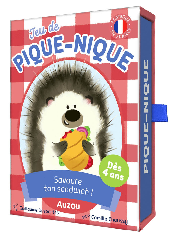 Jeux de cartes jeu de pique-nique Auzou Mlle et Coco