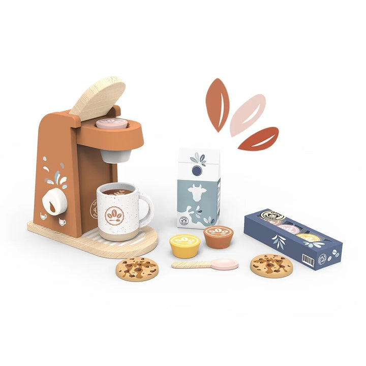 Jeux machine à café en bois Speedy Monkey Mlle et Coco