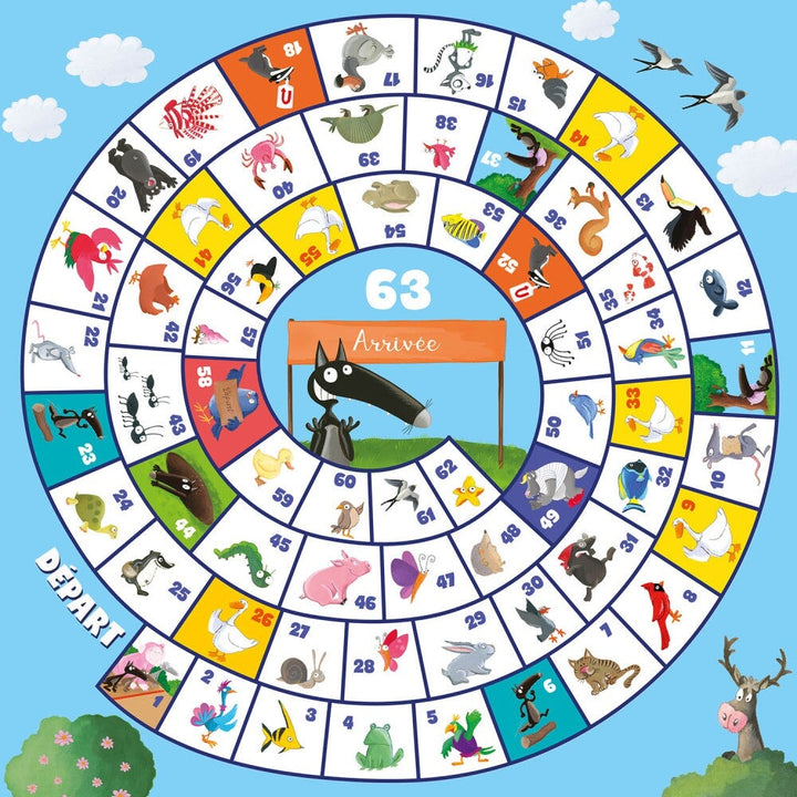 Valise: Mes jeux de voyage Loup de Auzou. À apporter avec nous dans nos déplacements
