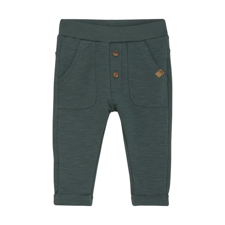 Pantalon jogging vert forêt Minymo Mlle et Coco