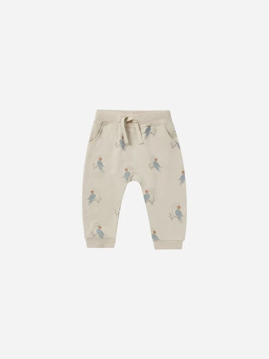 Jogging - Beige et perroquets - Rylee + Cru Vêtements (échantillons) Rylee + Cru 