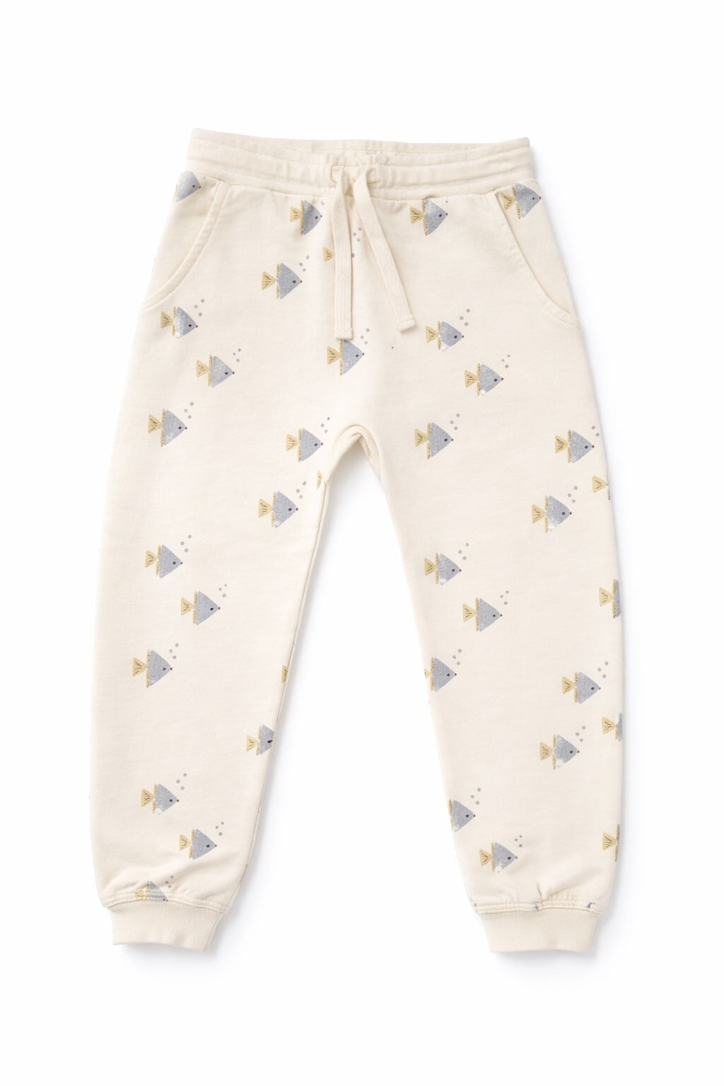 Pantalon jogging ivoire poisson-ange Rylee + Cru Mlle et Coco