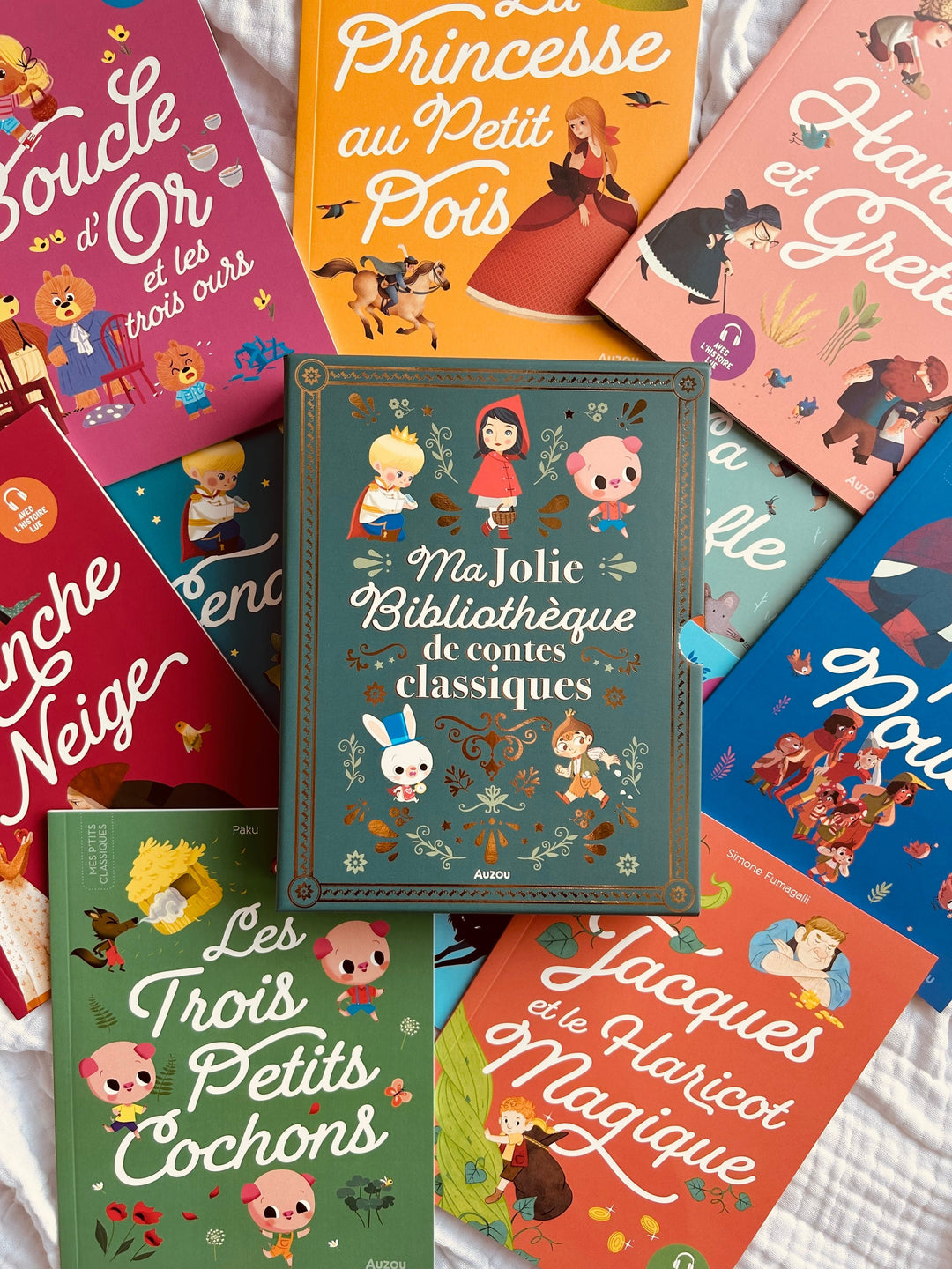 Auzou ma jolie bibliothèque de contes classiques Mlle Coco