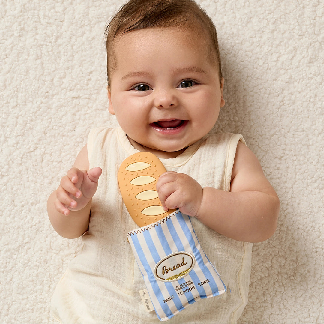Jouet de dentition Teensy crinkle baguette Itzy Ritzy Mlle et Coco