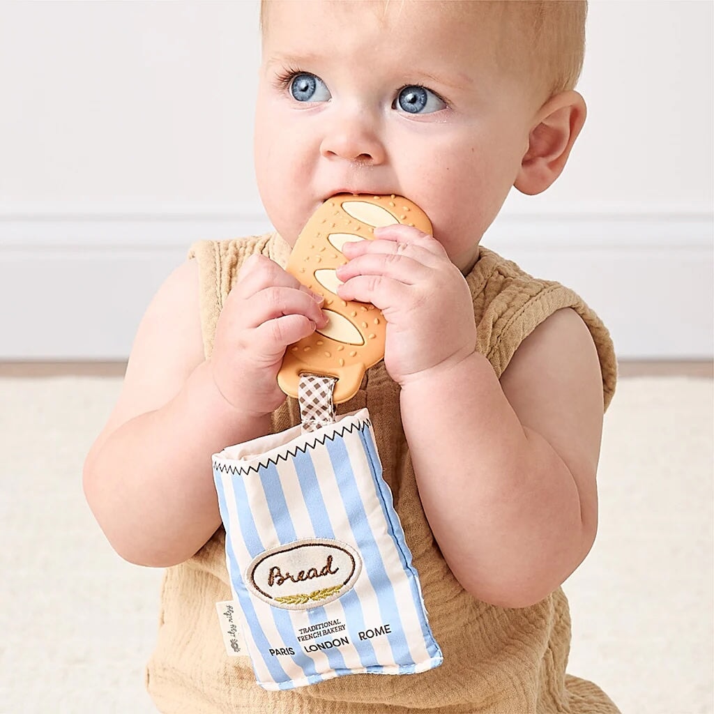 Jouet de dentition Teensy crinkle baguette Itzy Ritzy Mlle et Coco