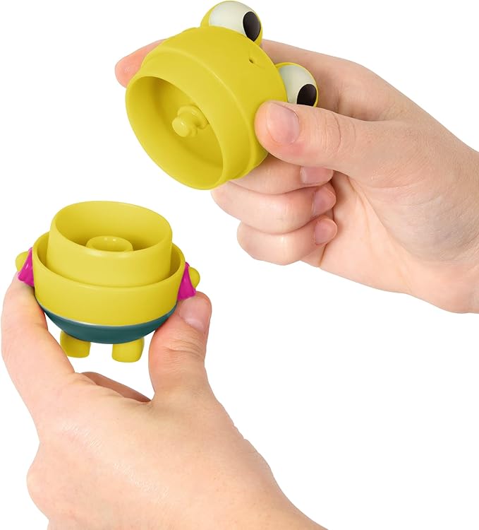 Jouet de bain baleine et grenouille glow &amp; splash B. Toys Mlle et Coco