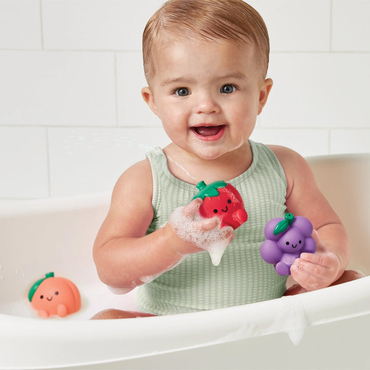 jouet de bain fruit Itzy Ritzy Mlle et Coco