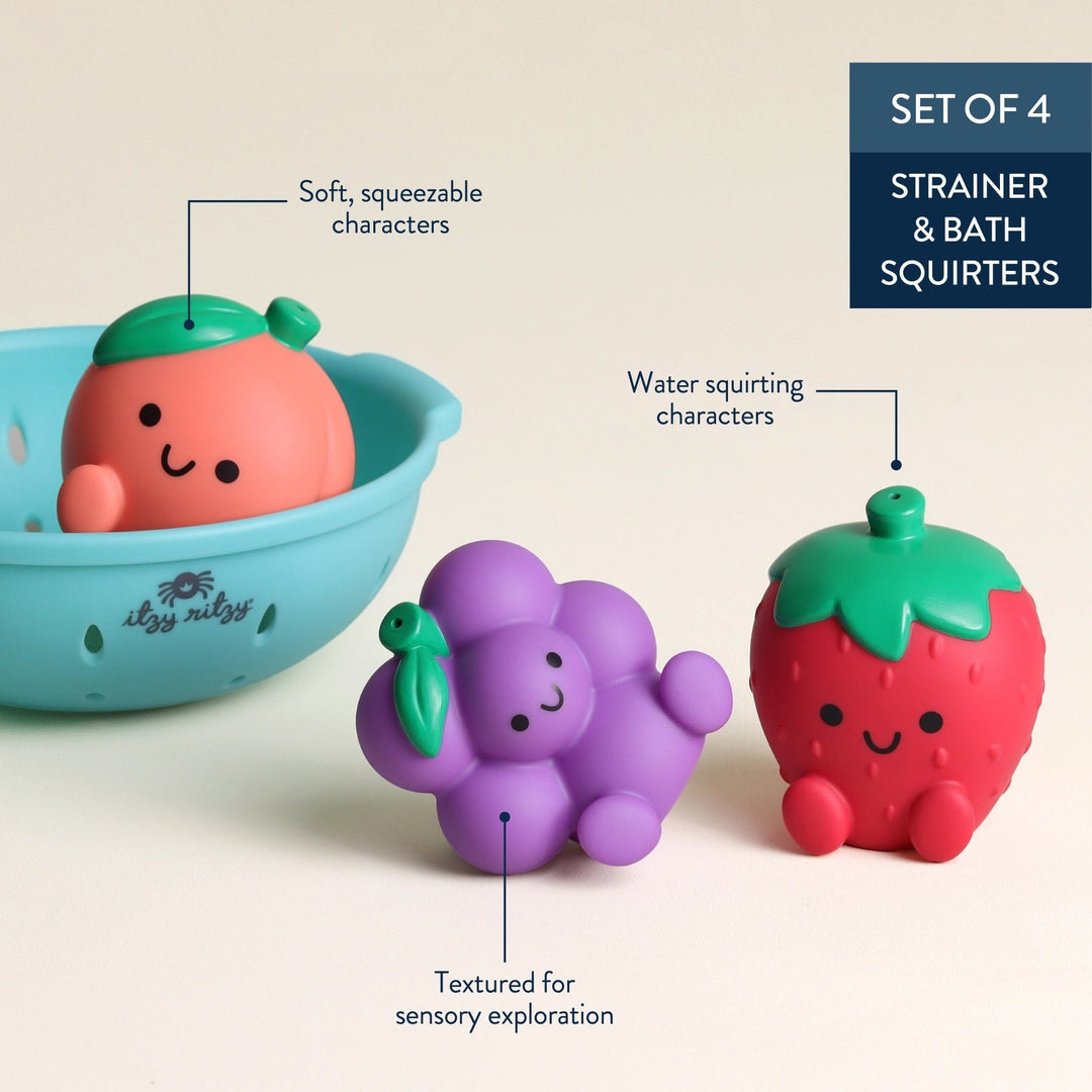 jouet de bain fruit Itzy Ritzy Mlle et Coco