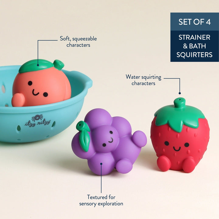jouet de bain fruit Itzy Ritzy Mlle et Coco
