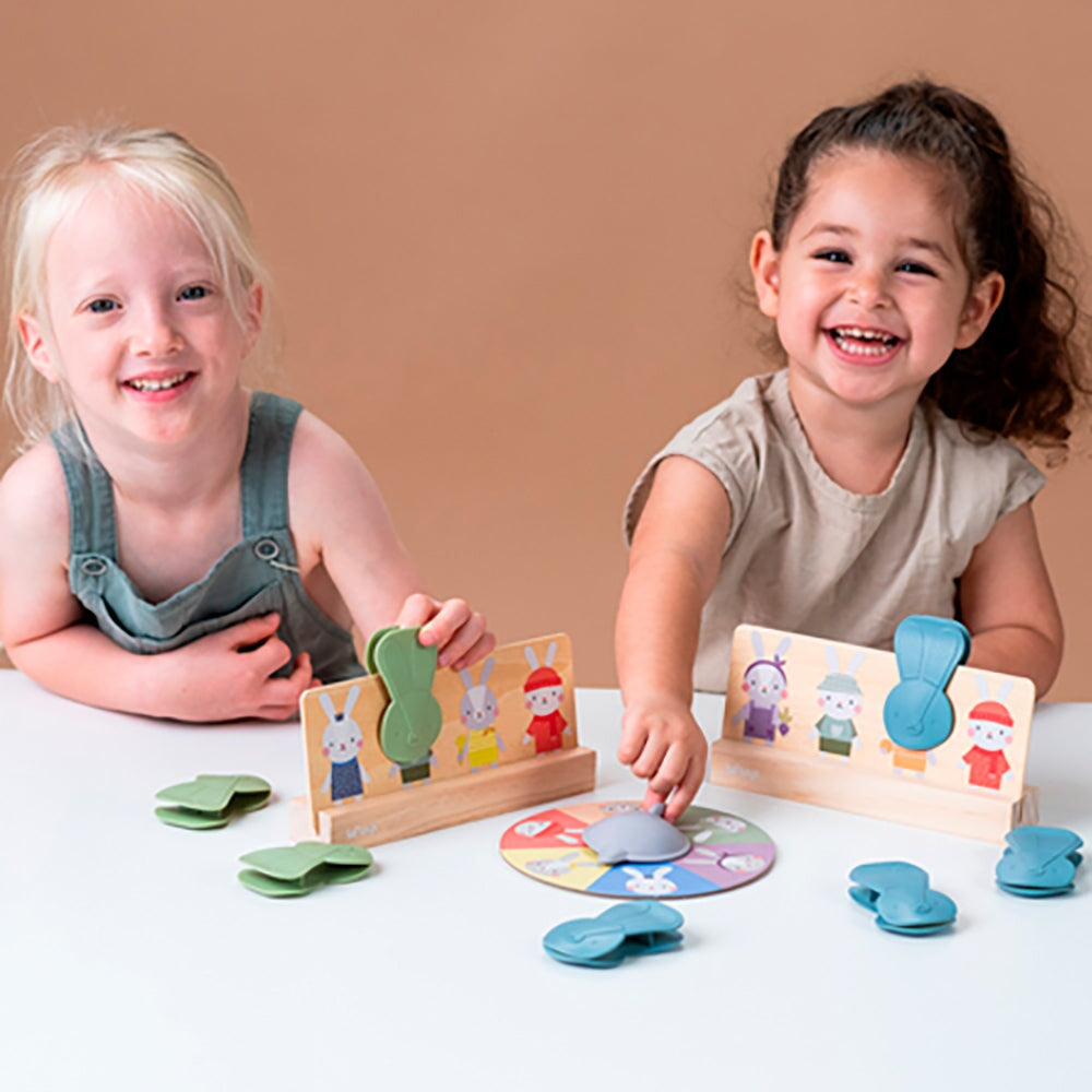 jeu apprentissage mon premier bingo lapin Taf toys enfant