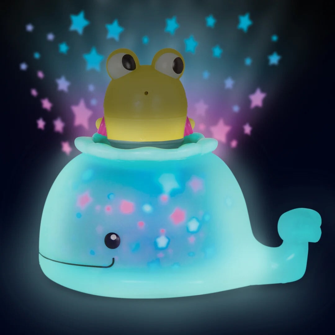 Jouet de bain baleine et grenouille glow & splash B. Toys Mlle et Coco