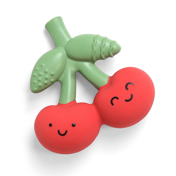jouet dentition cerise Itzy Ritzy silicone Mlle et Coco