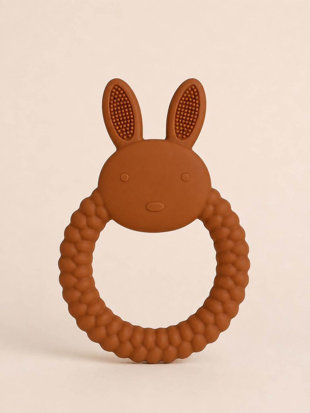 Jouet de dentition en silicone lapin (plusieurs couleurs) Mlle et Coco