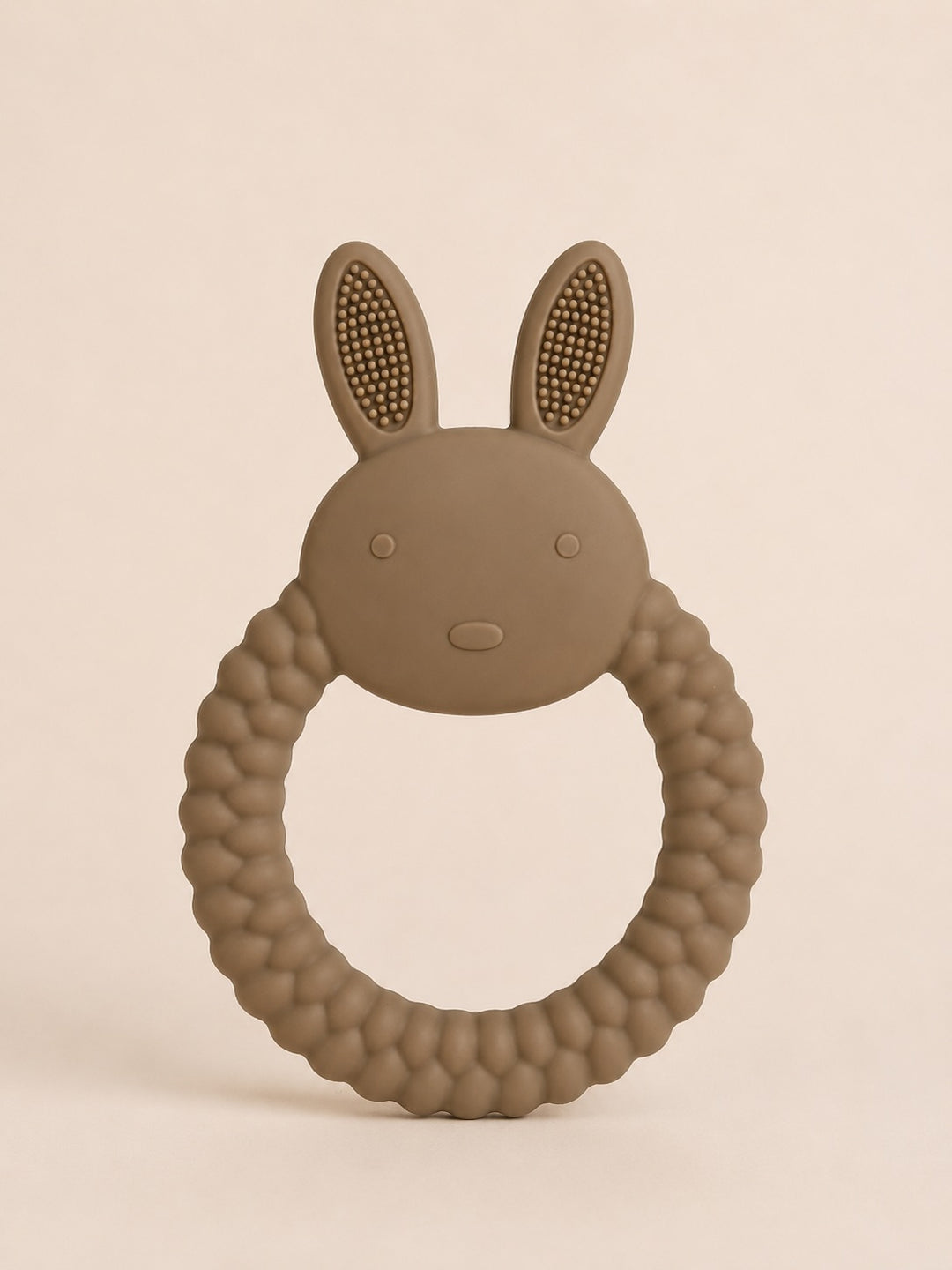 Jouet de dentition en silicone lapin (plusieurs couleurs) Mlle et Coco