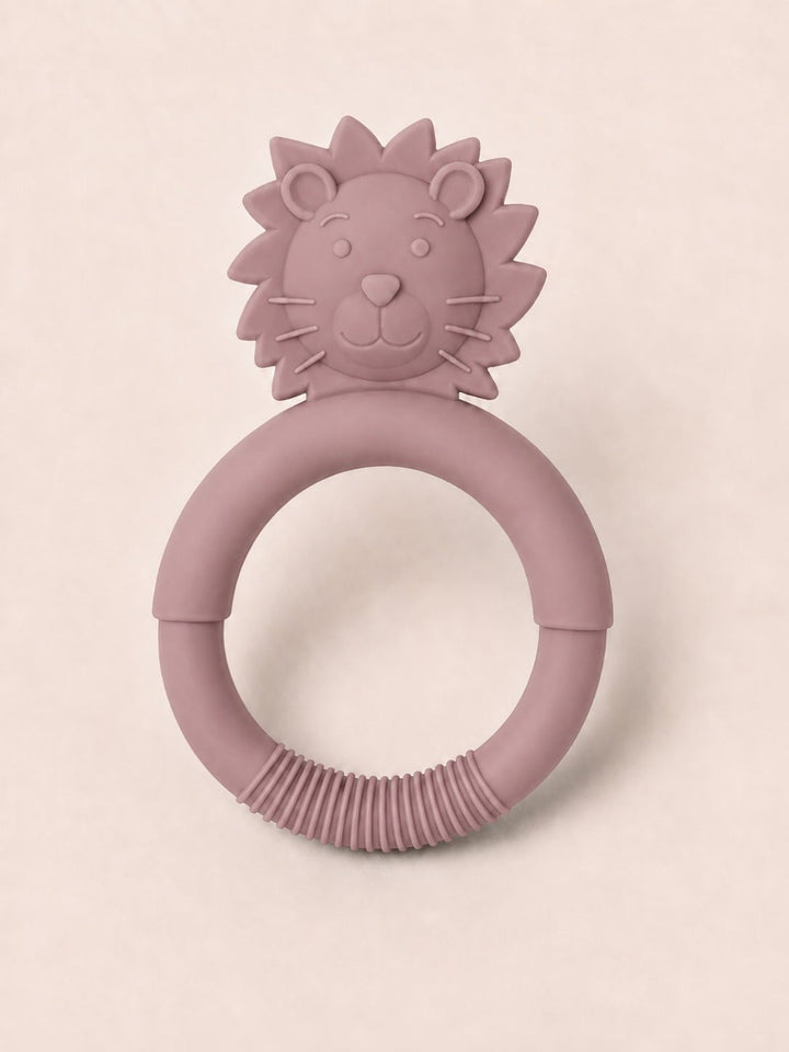 Jouet de dentition en silicone Lion (plusieurs couleurs) Mlle et Coco
