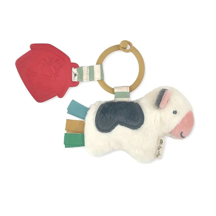 jouet dentition peluche ferme vache itzy ritzy Mlle et Coco