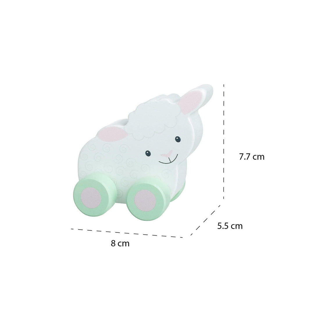 Mon premier jouet à Pousser Mouton Orange Tree Toys Mlle et Coco